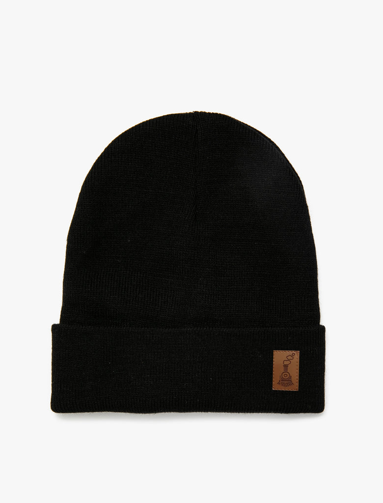 Peronn Basic Beanie - Black